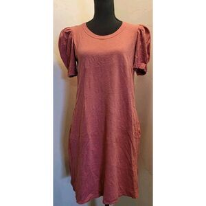 Velvet Graham And Spencer womens Kesha vintage slub dress size Small Pockets New